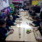 Cooking session with Grade 1 - December 2016