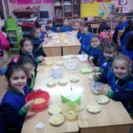 Cooking session with Grade 1 - November 2016