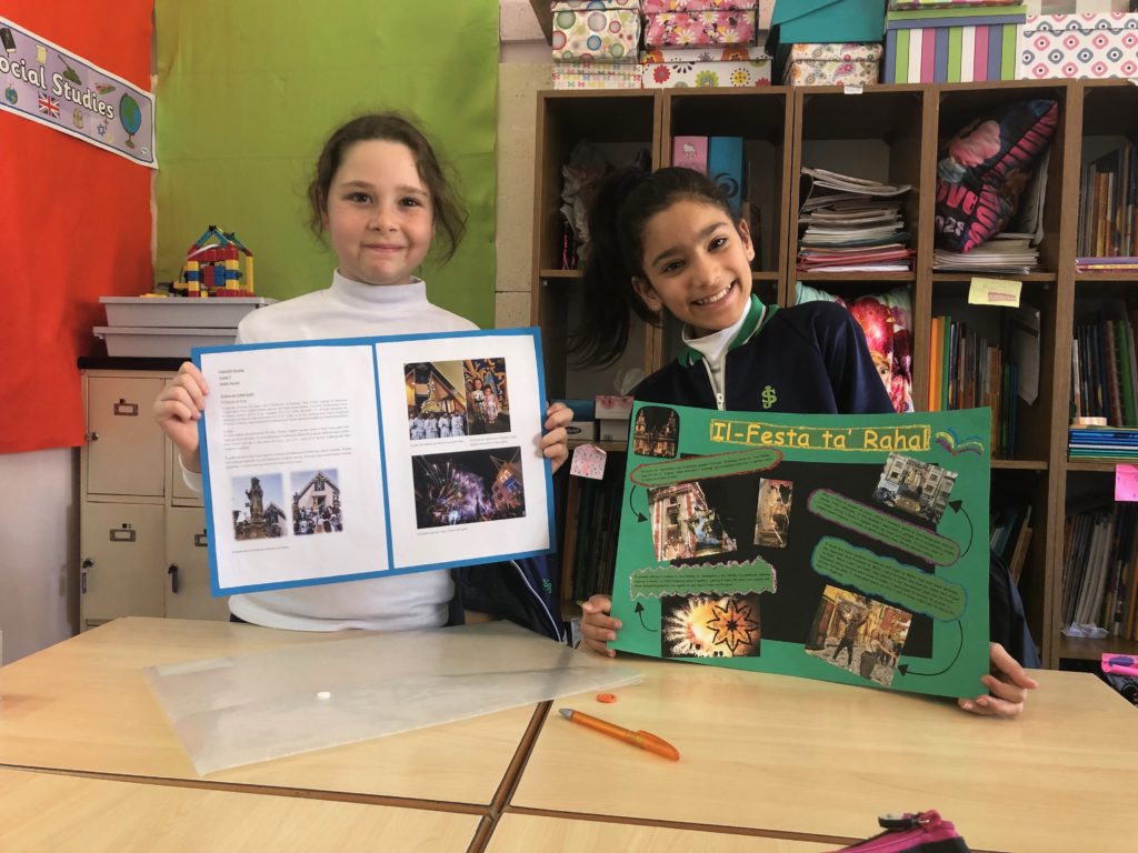 Grade 5 Social Studies Project - February 2019 - Mater Boni Consilii School