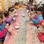 Easter Crafts Prepared by Grade 1 Girls - March 2024