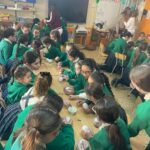 Easter Crafts with the Grade 1 and Grade 6 Girls - April 2025