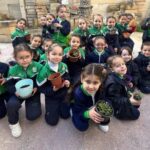 School Garden was Buzzing with Activity - April 2025