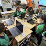 Distribution of Educational Tablets to Grade 5 class