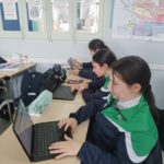 Studying The French Language Using Their Laptops - February 2026